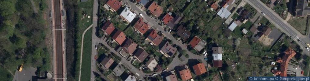 Zdjęcie satelitarne Biuro Usług Geodezyjno Kartograficznych Władysław Pyzocha Ryszard Magoń