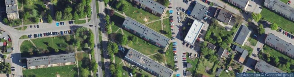 Zdjęcie satelitarne Biuro Usług Geodezyjno Kartograficznych