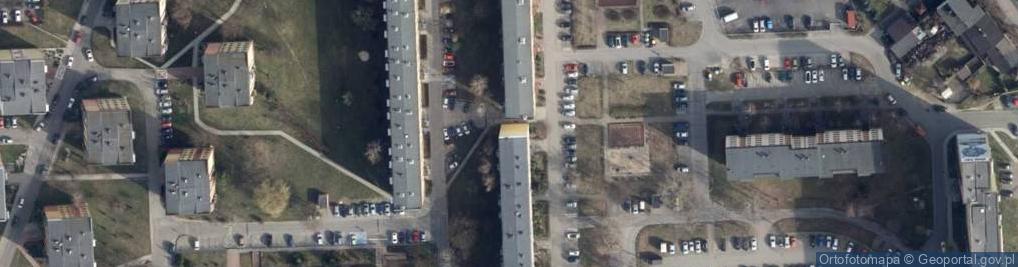 Zdjęcie satelitarne Biuro Usług Geodezyjnych Orion