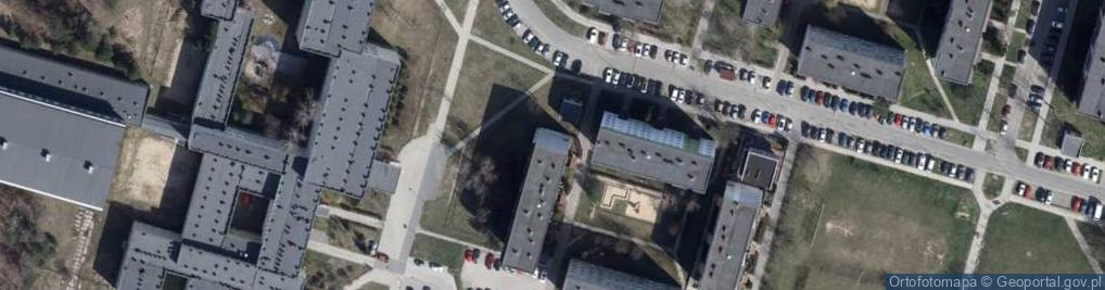 Zdjęcie satelitarne Biuro Usług Geodezyjnych