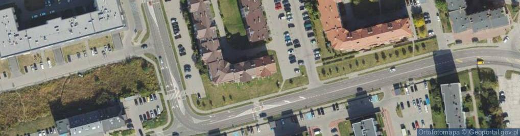Zdjęcie satelitarne Biuro Usług Projektowo Wykonawczych