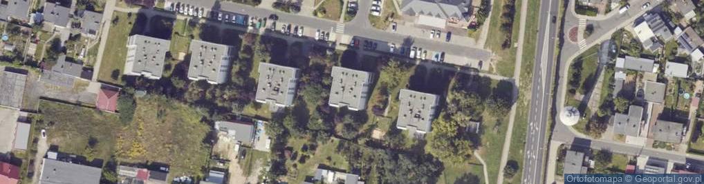 Zdjęcie satelitarne Biuro Usług Projektowych i Nadzoru Viabit