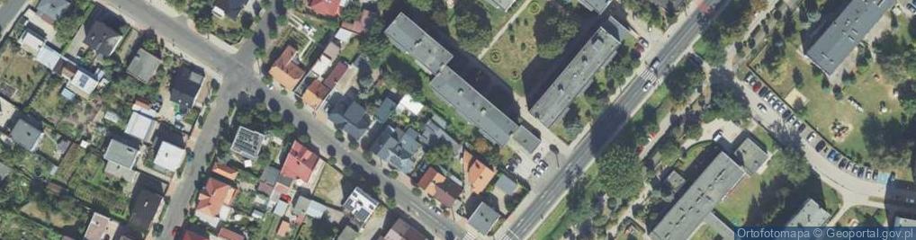 Zdjęcie satelitarne Biuro Usług Przewodnickich Nowtur Gostyń