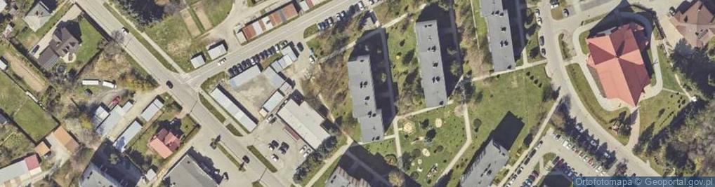 Zdjęcie satelitarne Biuro Usług Techniczno Organizacyjnych Budownictwa