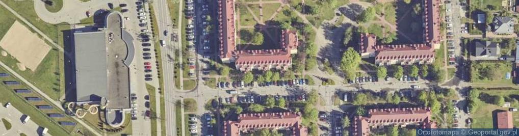Zdjęcie satelitarne Biuro Usług Ubezpieczeniowych