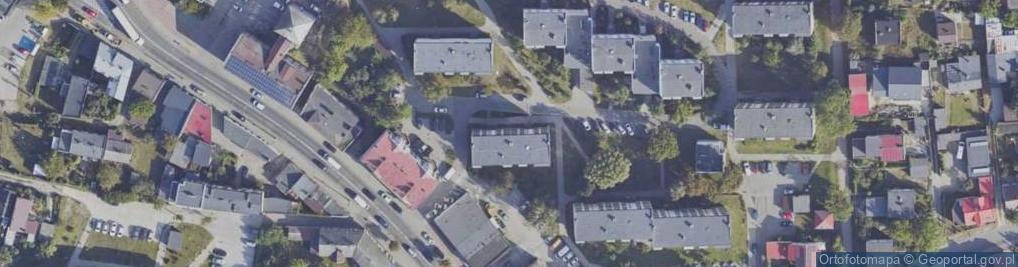 Zdjęcie satelitarne Biuromarket Dariusz Barański Janusz Grudowski Jarosław Korpalski