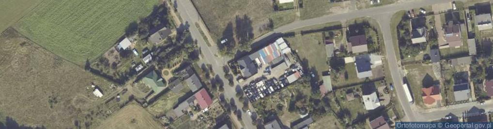 Zdjęcie satelitarne Blacharstwo Lakiernictwo Mechanika Krzyżanowicz Mirosław