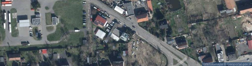 Zdjęcie satelitarne Blacharstwo Lakiernictwo Mechanika Pojazdowa Zbigniew Konieczny