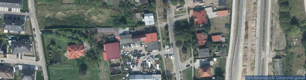 Zdjęcie satelitarne Blacharstwo Lakiernictwo Samochodowe