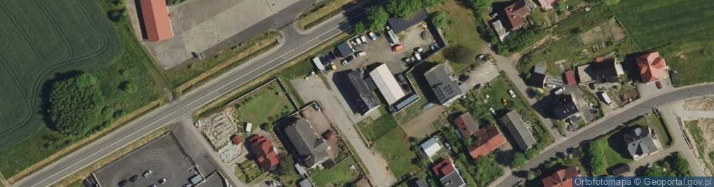Zdjęcie satelitarne Blacharstwo Lakiernictwo Transport Ciężarowy R w z Masłowscy