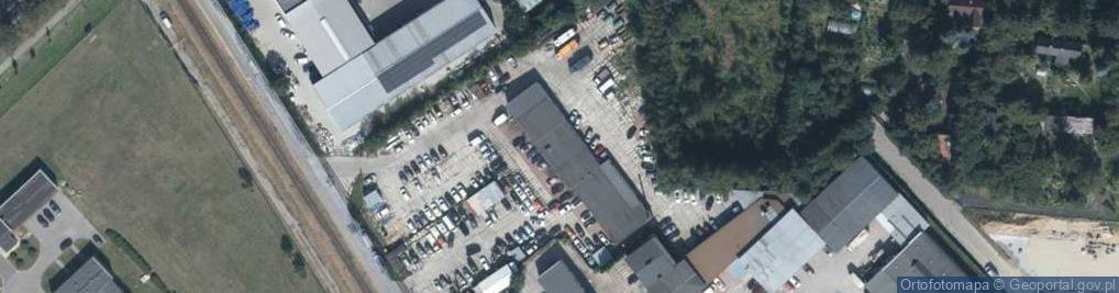 Zdjęcie satelitarne Blacharstwo Pojazdowe Adasik Sławomir