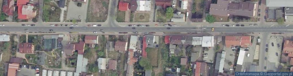 Zdjęcie satelitarne Blacharstwo Pojazdowe Mechanika Pojazdowa Przedsiębiorstwo Handlowo Produkcyjno Usługowe A G A