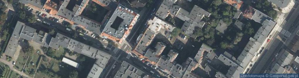 Zdjęcie satelitarne Black Butterfly Studio tatuażu