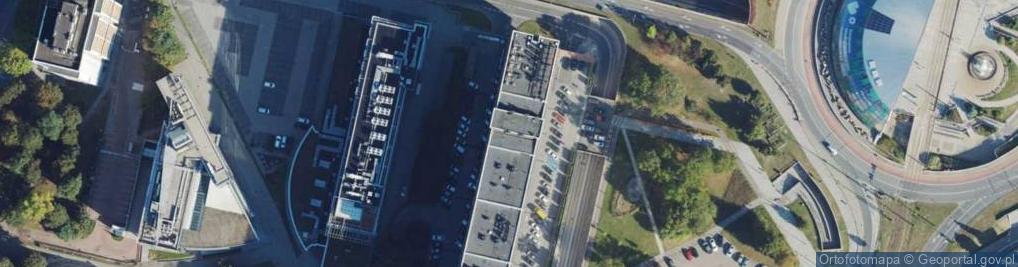 Zdjęcie satelitarne Bluepark