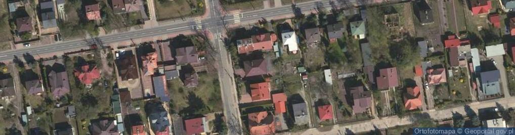 Zdjęcie satelitarne BMZ Pracownia Architektoniczno Budowlana