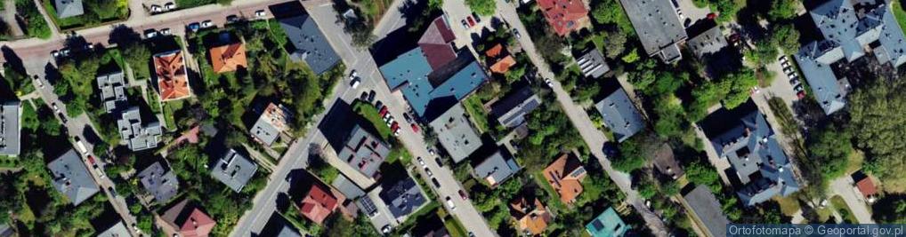Zdjęcie satelitarne Bocian Cisowski Adam Cisowska Aneta