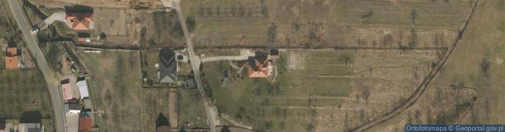 Zdjęcie satelitarne Bogusław Słowiński Sady pod Ślężą