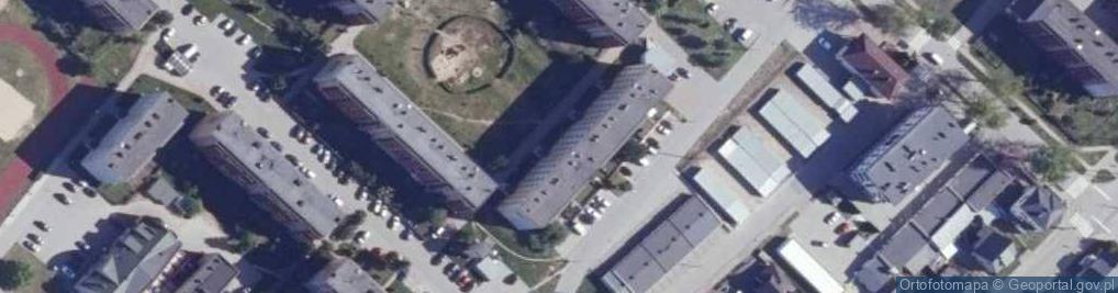 Zdjęcie satelitarne Bogusław Zabielski Zakład Wulkanizacyjny
