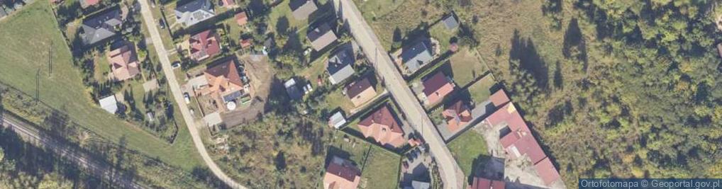 Zdjęcie satelitarne Bogusława Pokropińska Przedsiębiorstwo Wielobranżowe Kropka