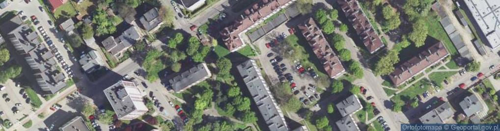 Zdjęcie satelitarne Bogusławska Urszula Zakład Krawiecki