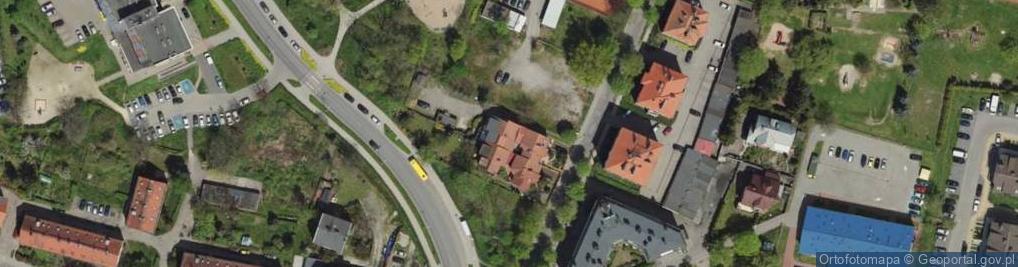 Zdjęcie satelitarne Bolesław Krawczyk Piramida