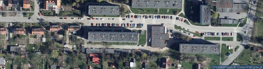 Zdjęcie satelitarne Bordowski R."Trezor", Kłodzko