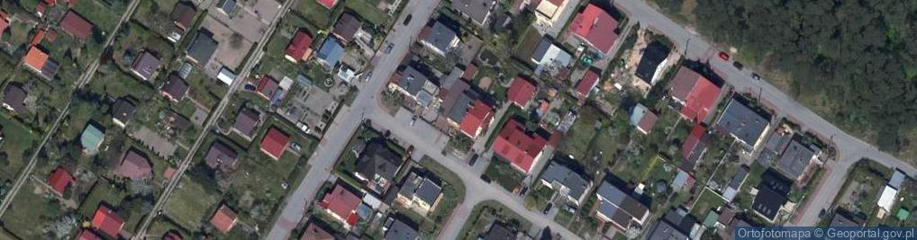 Zdjęcie satelitarne Bosmanówka