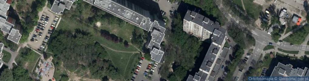 Zdjęcie satelitarne Bożek M., Wrocław