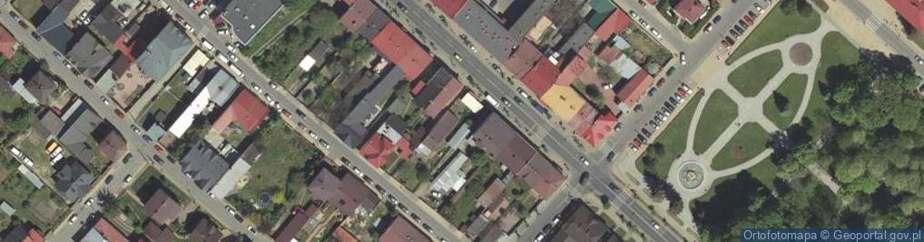 Zdjęcie satelitarne Bożena Długosz - Działalność Gospodarcza