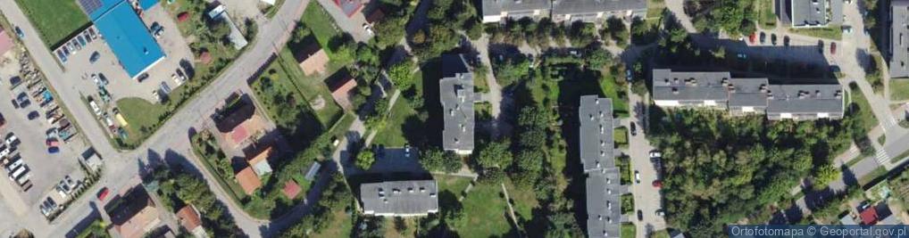 Zdjęcie satelitarne Bożena Kutro - Działalność Gospodarcza