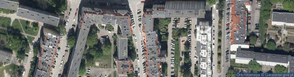 Zdjęcie satelitarne Bożena Sikora Zakład Elektromechaniki Ogólnej i Dźwigowej