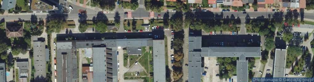 Zdjęcie satelitarne Bożena Wysocka Dom Korkowy Service