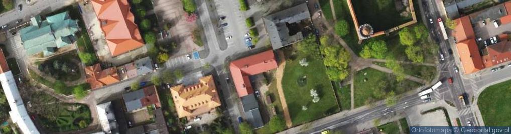 Zdjęcie satelitarne Bożenka