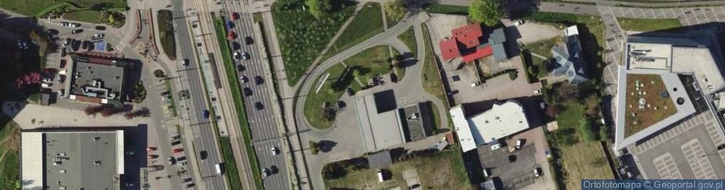 Zdjęcie satelitarne BP Service Center
