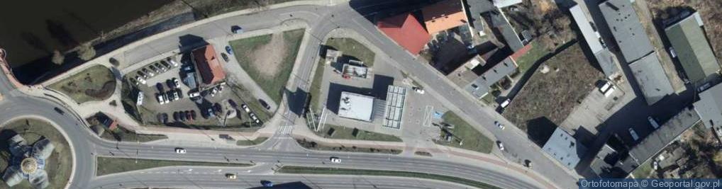Zdjęcie satelitarne BP Service Center