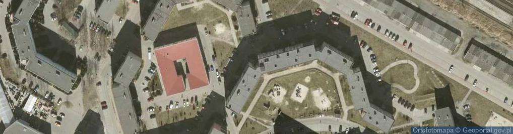 Zdjęcie satelitarne Bractwo Kurkowe Grodu Jelcz Laskowice