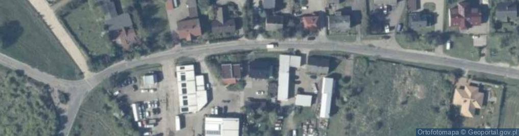 Zdjęcie satelitarne Bravo Five sp. z o.o. Zadaszenia tarasów, wiaty garażowe.