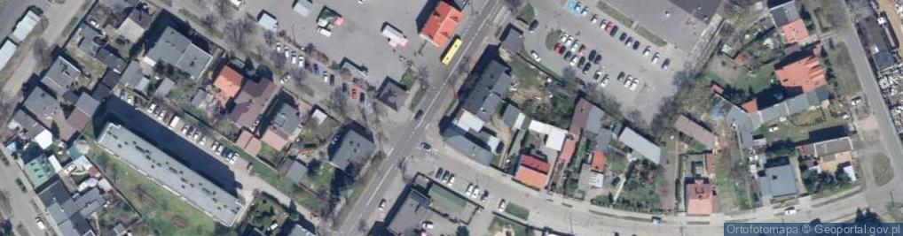 Zdjęcie satelitarne Bro Klima Grzew Bromberkowska Bogumiła Bromberkowski Mirosław
