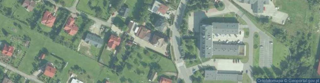 Zdjęcie satelitarne Browar Bóbr Limanowa Spółka z ograniczoną odpowiedzialnością