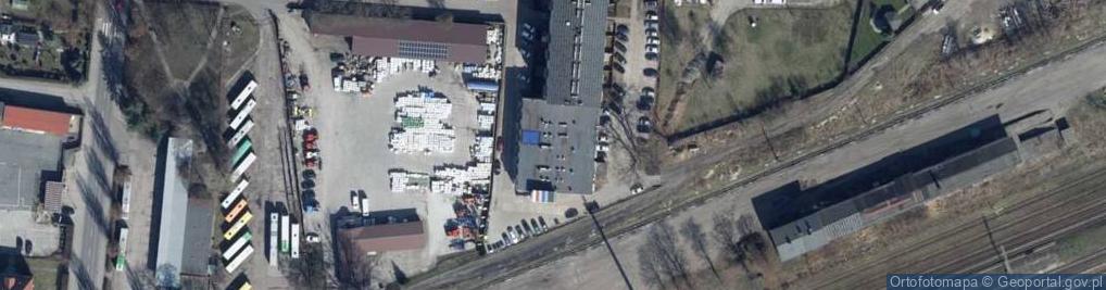 Zdjęcie satelitarne Browar Świebodzin