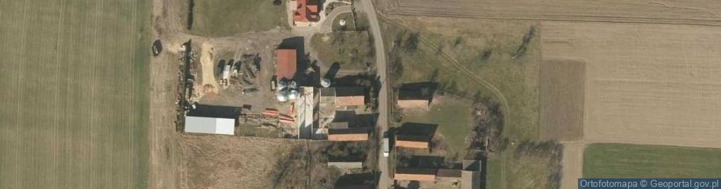 Zdjęcie satelitarne Brusiło Bogusław