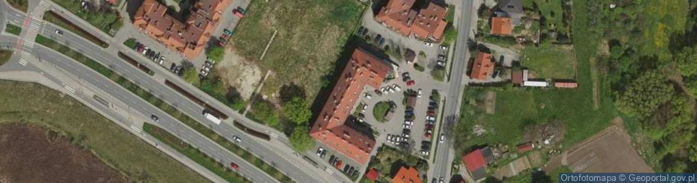 Zdjęcie satelitarne Bryłka Przedsiębiorstwo Wielobranżowe Bryłka Zbigniew