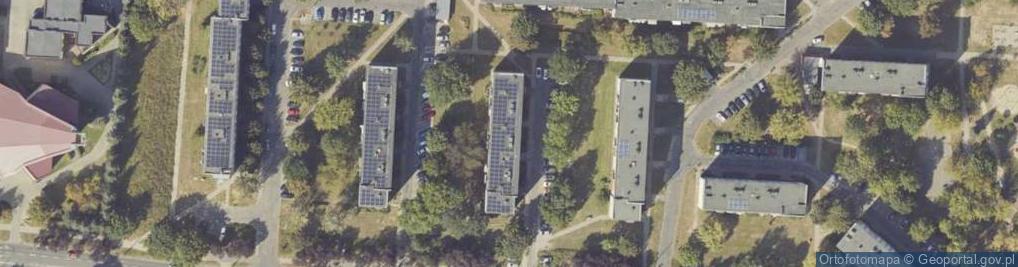 Zdjęcie satelitarne Brzozowska Marzena