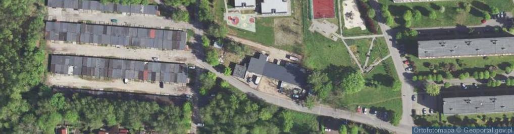 Zdjęcie satelitarne Budimex Laboratorium polowe Jaworzno