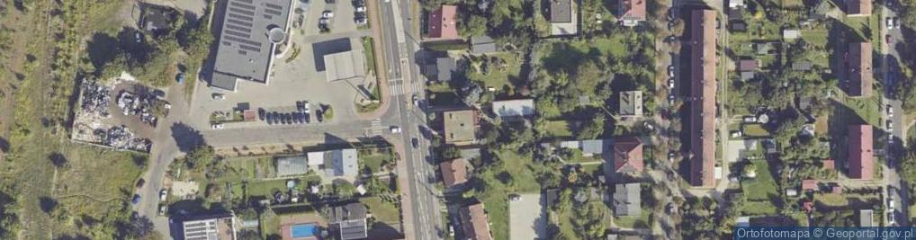 Zdjęcie satelitarne Budmar Mariola Adamska Andrzej Adamski