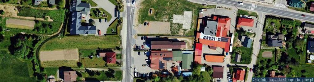 Zdjęcie satelitarne Budmar Maroszek Lucyna Maroszek Bogdan