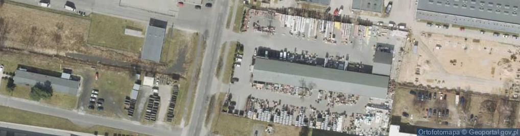 Zdjęcie satelitarne Budowlane Centrum Dystrybucji