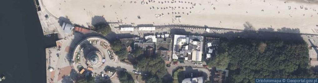 Zdjęcie satelitarne Bulwar Cafe Korbanek Przemysław