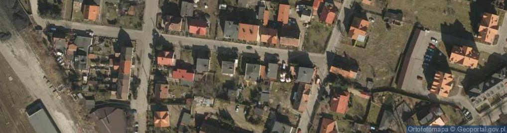 Zdjęcie satelitarne Burliga Andrzej F.H.U.Abex Instal
