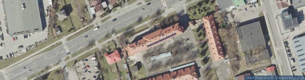 Zdjęcie satelitarne Bursa Międzyszkolna nr 2 w Zamościu